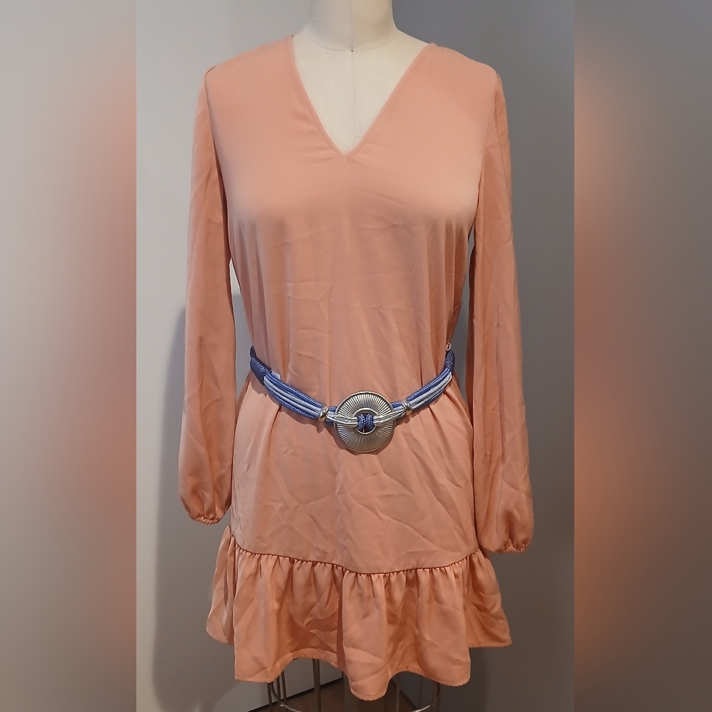 MICHAEL Michael Kors Peach Shift Dress / Size XS/TP